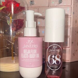 Sol de Janeiro Pink Beija Flor Elasti-Body Oil & 68 Fragrance Mist Duo
